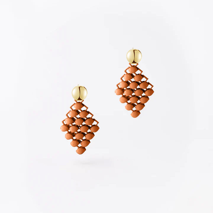 Mini Essence Button Hoop Earrings