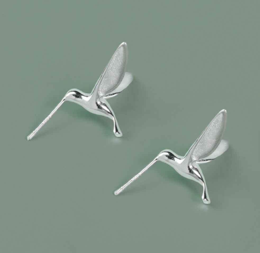 Hummingbird Stud Earrings