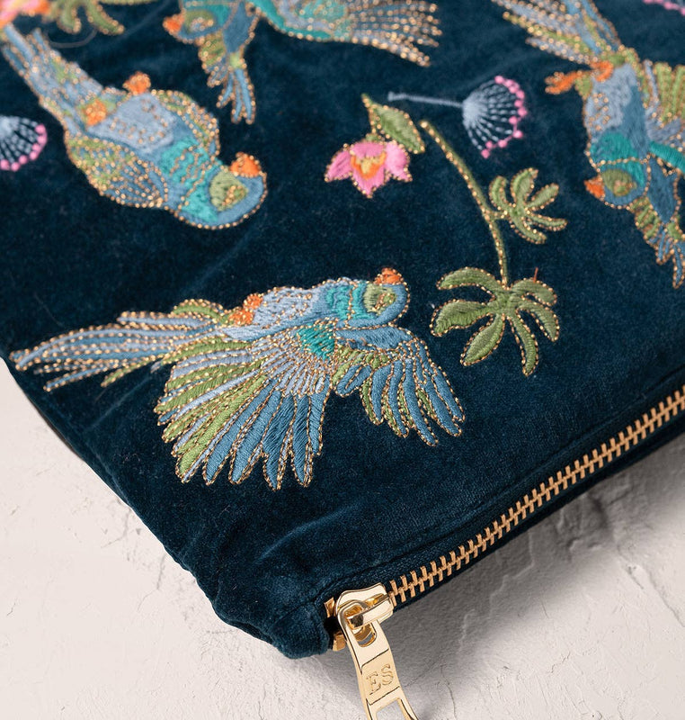 Elizabeth Scarlett Parrots Everyday Pouch