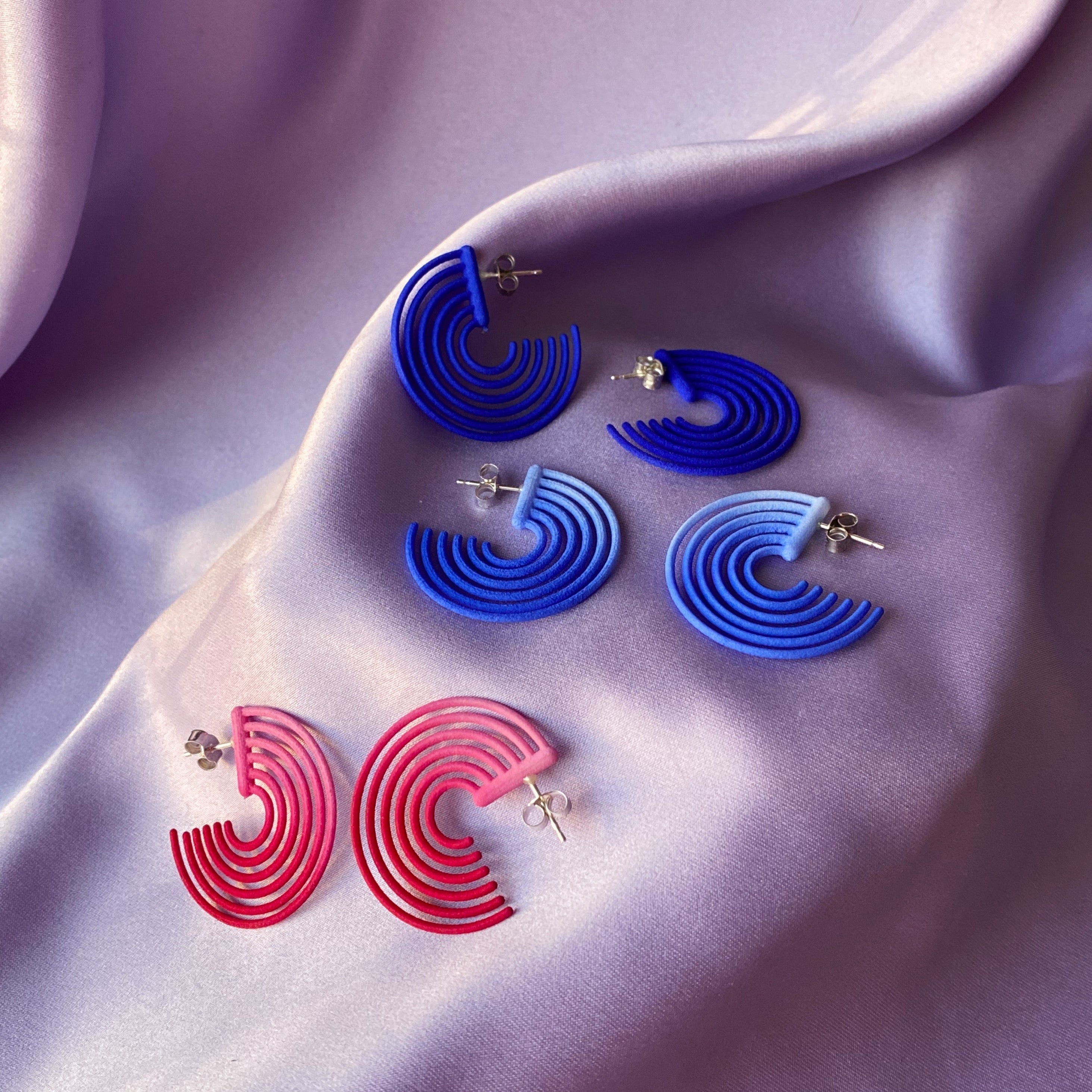 Flat Brushstroke Earrings