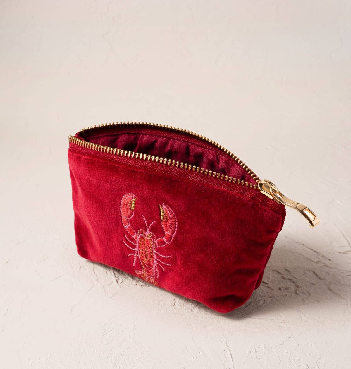 Elizabeth Scarlett Lobster Coin Purse