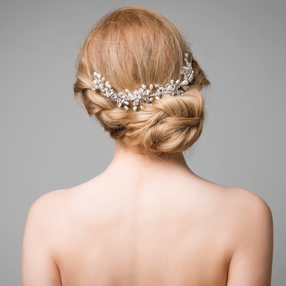 'Addison' Daisy Flower Hair Vine