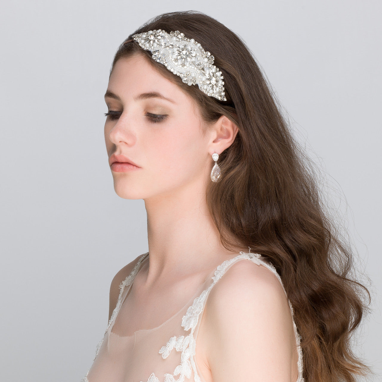 'Sandra' Art Deco Side Headband