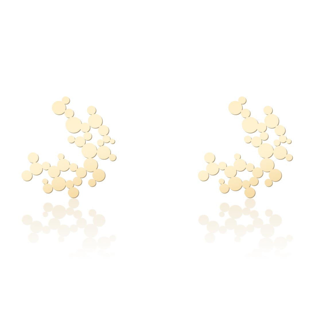 Moorigin Bubble Stud Earrings XS Gold