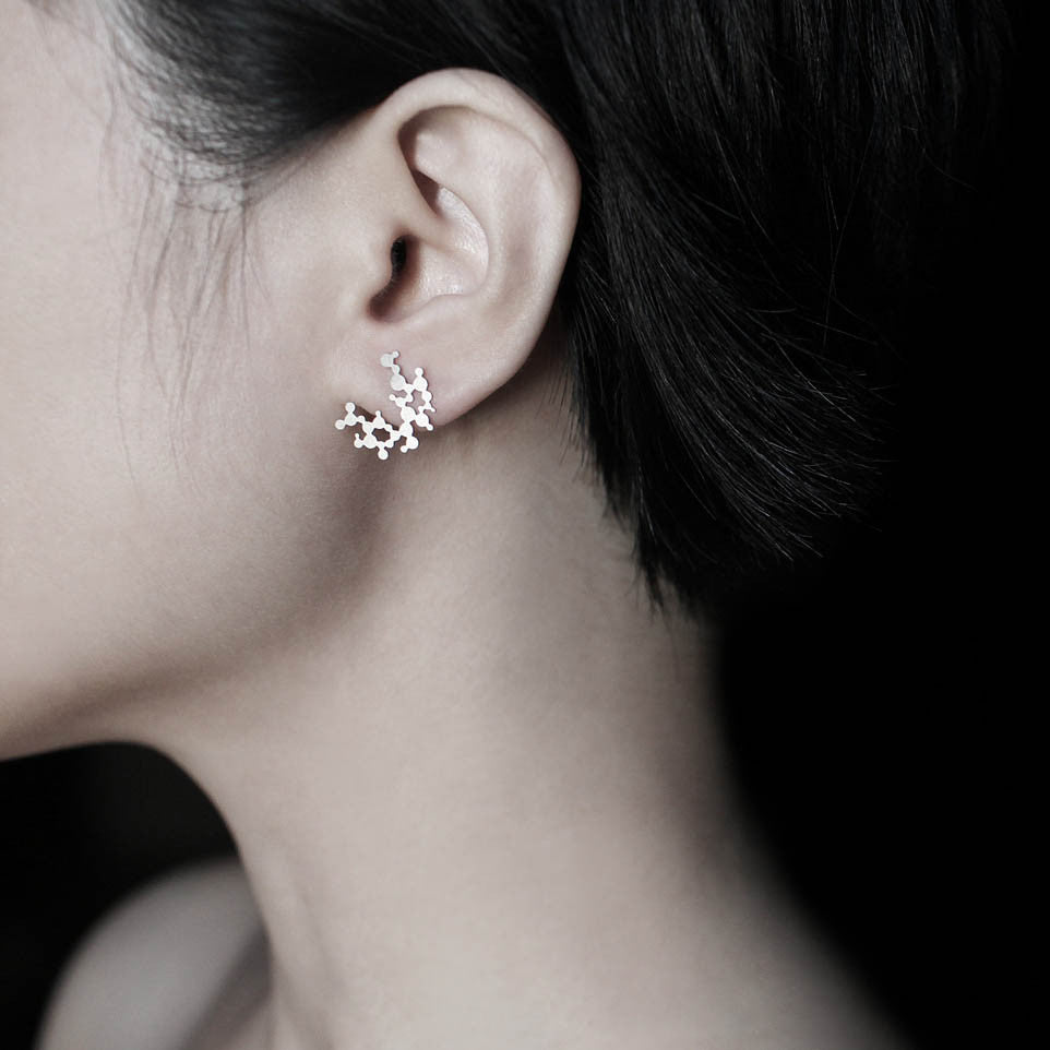 Moorigin Bubble Stud Earrings XS Silver