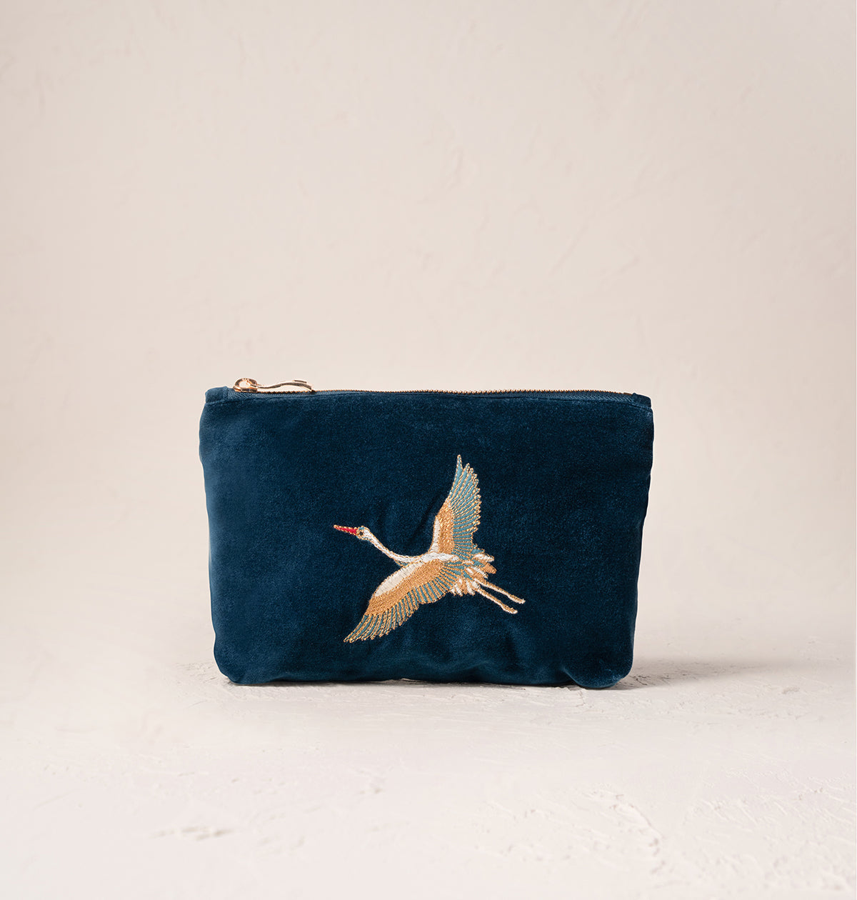Elizabeth Scarlett Cranes Mini Pouch