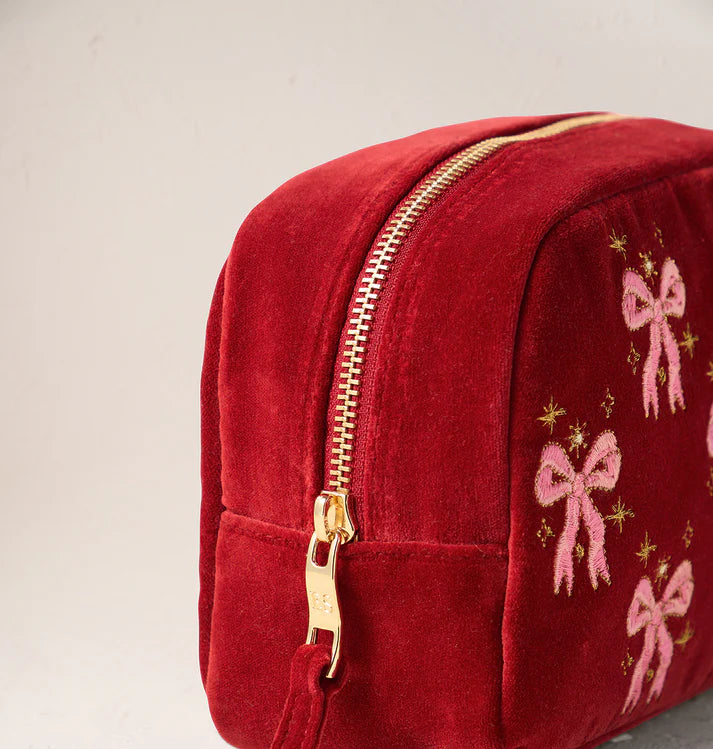 Dazzling Bows Makeup Bag