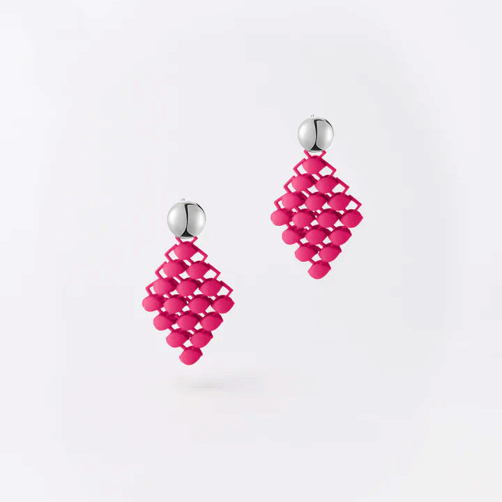 Mini Essence Button Hoop Earrings