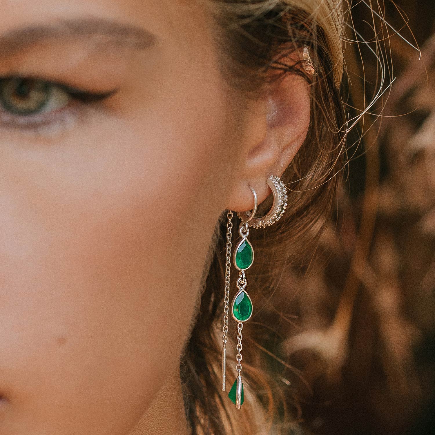 Esmera Threader Earrings