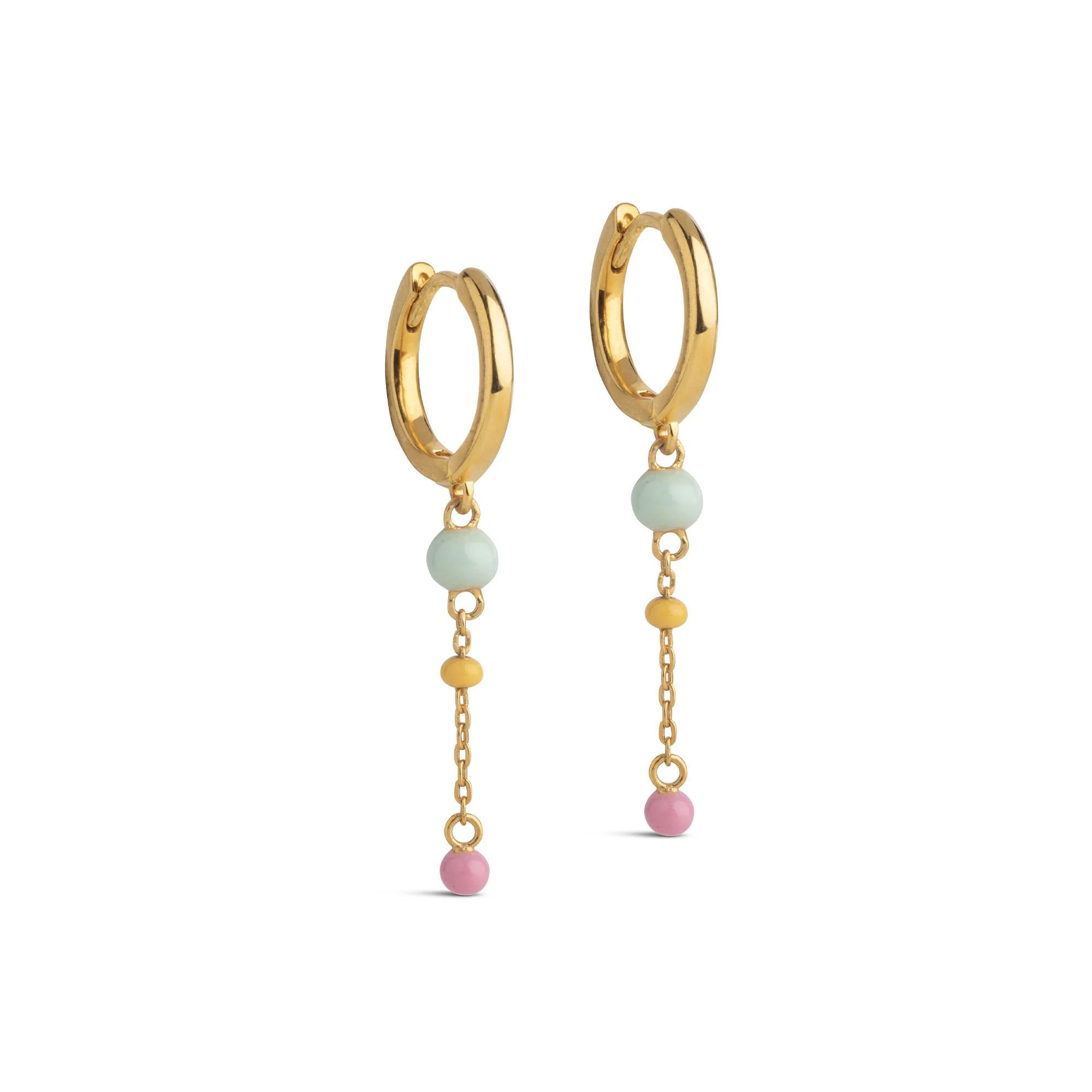 Lola Bold Hoops - Rainbow