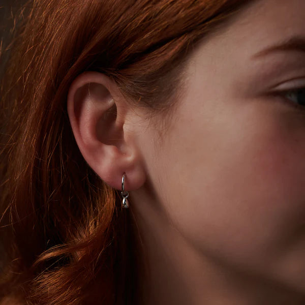 Teardrop Hoop Earrings