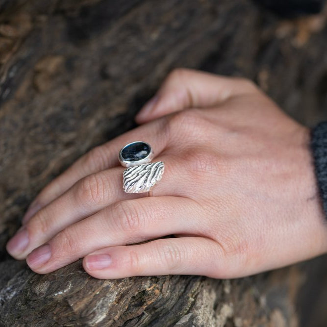 Labradorite Cliff Ring