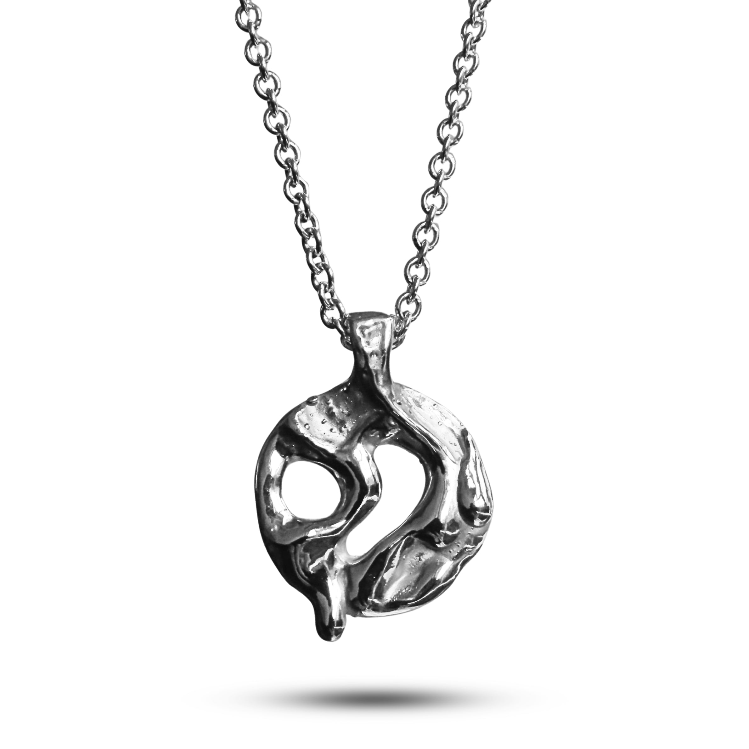 Molten Medallion Necklace
