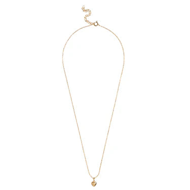 Amore Gold Plated Heart Necklace