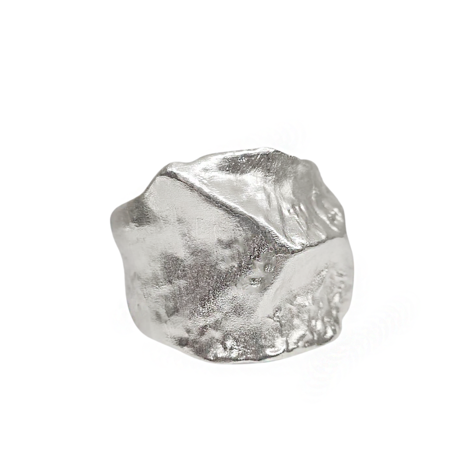 Chunky Nevis Silver Bangle Cuff