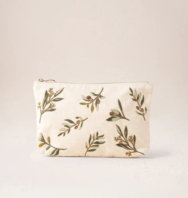 Elizabeth Scarlett Olive Branch Everyday Pouch