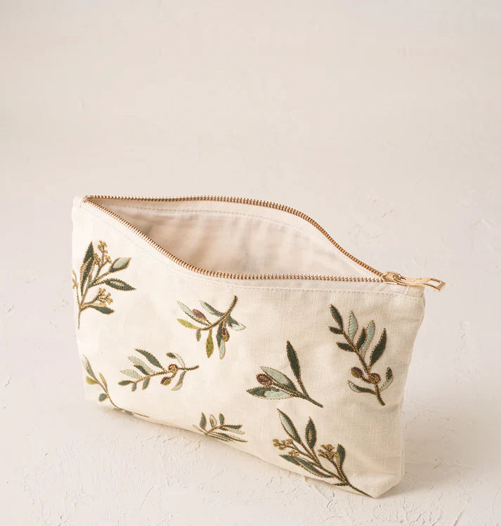 Elizabeth Scarlett Olive Branch Everyday Pouch