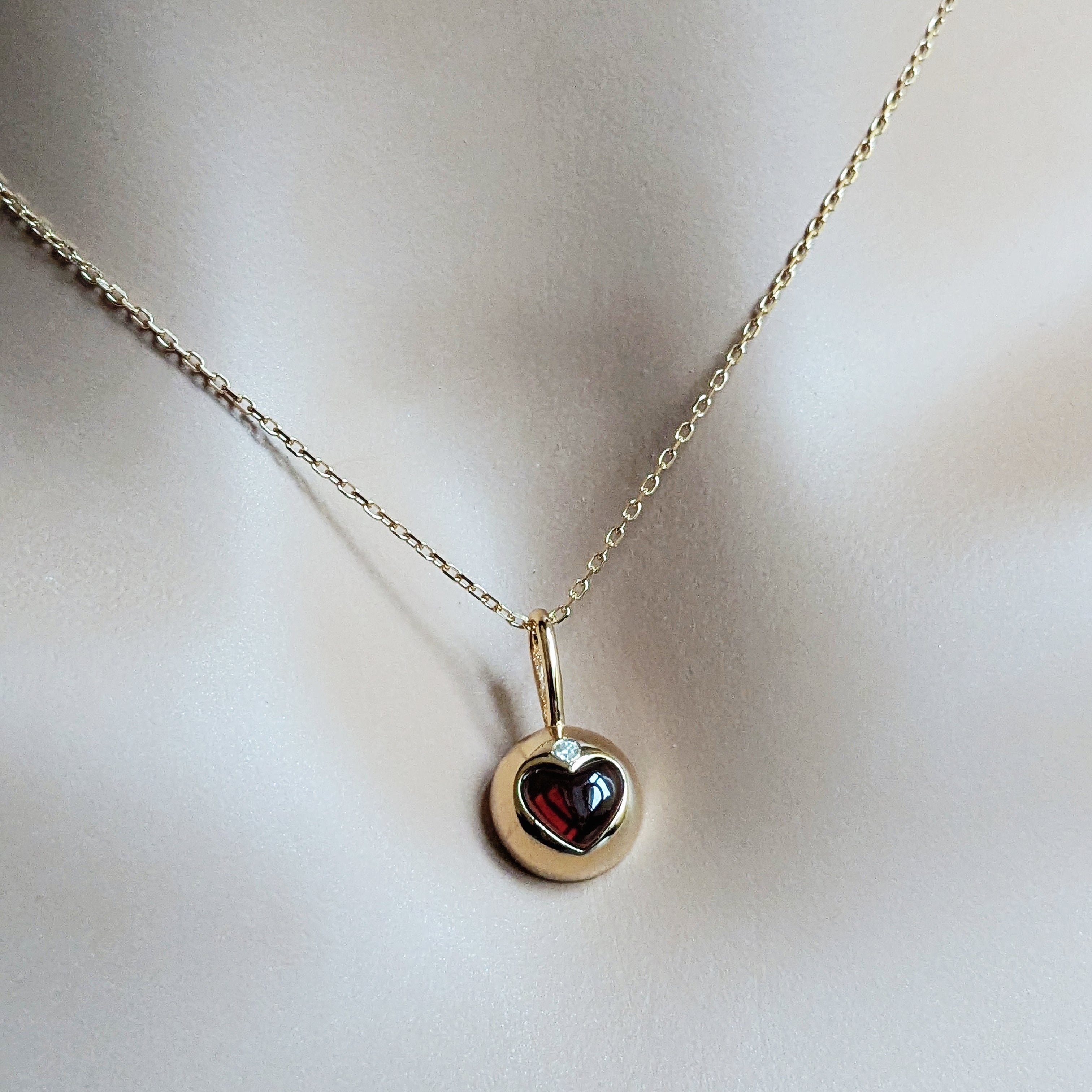 Gold Plated Heart Necklace