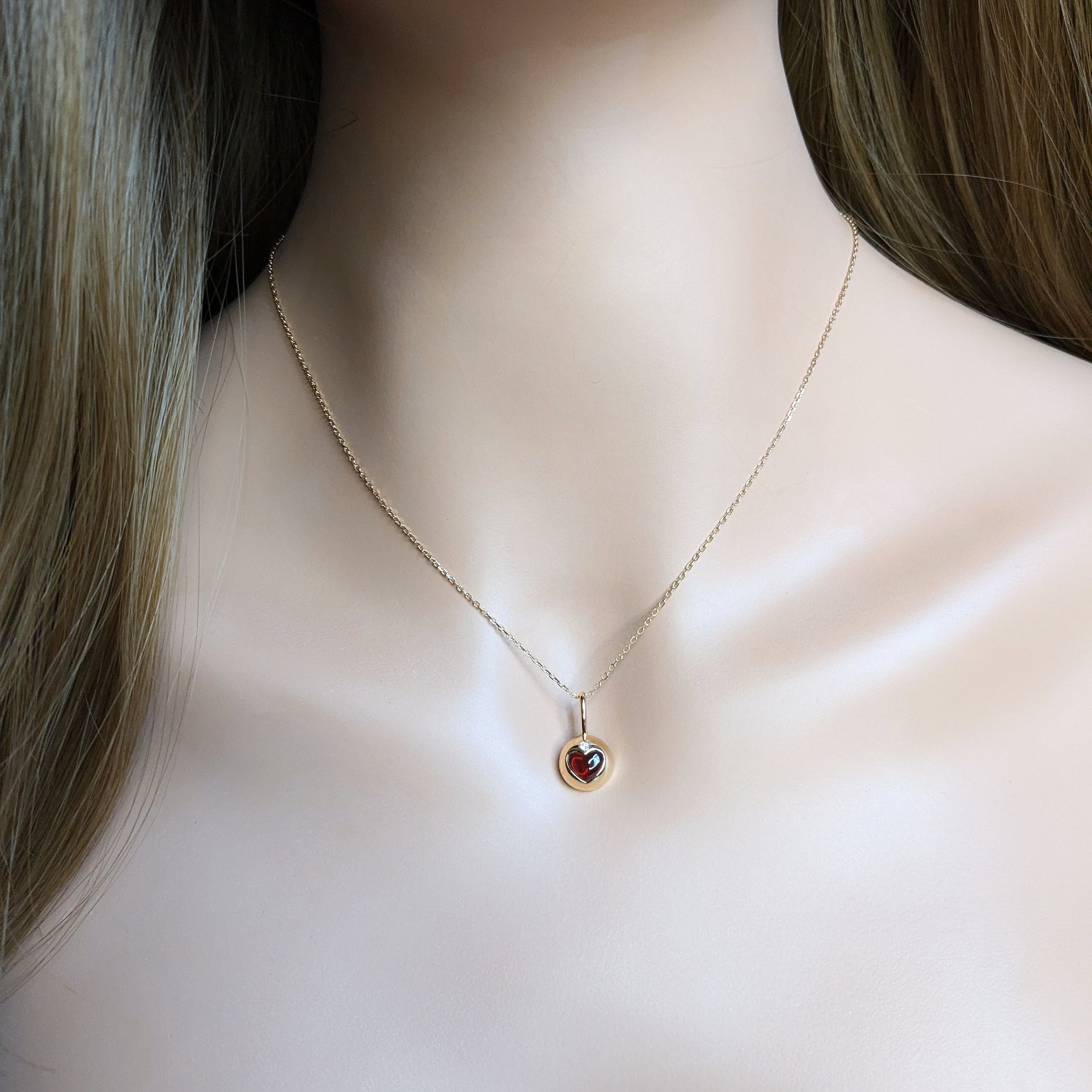 Gold Plated Heart Necklace