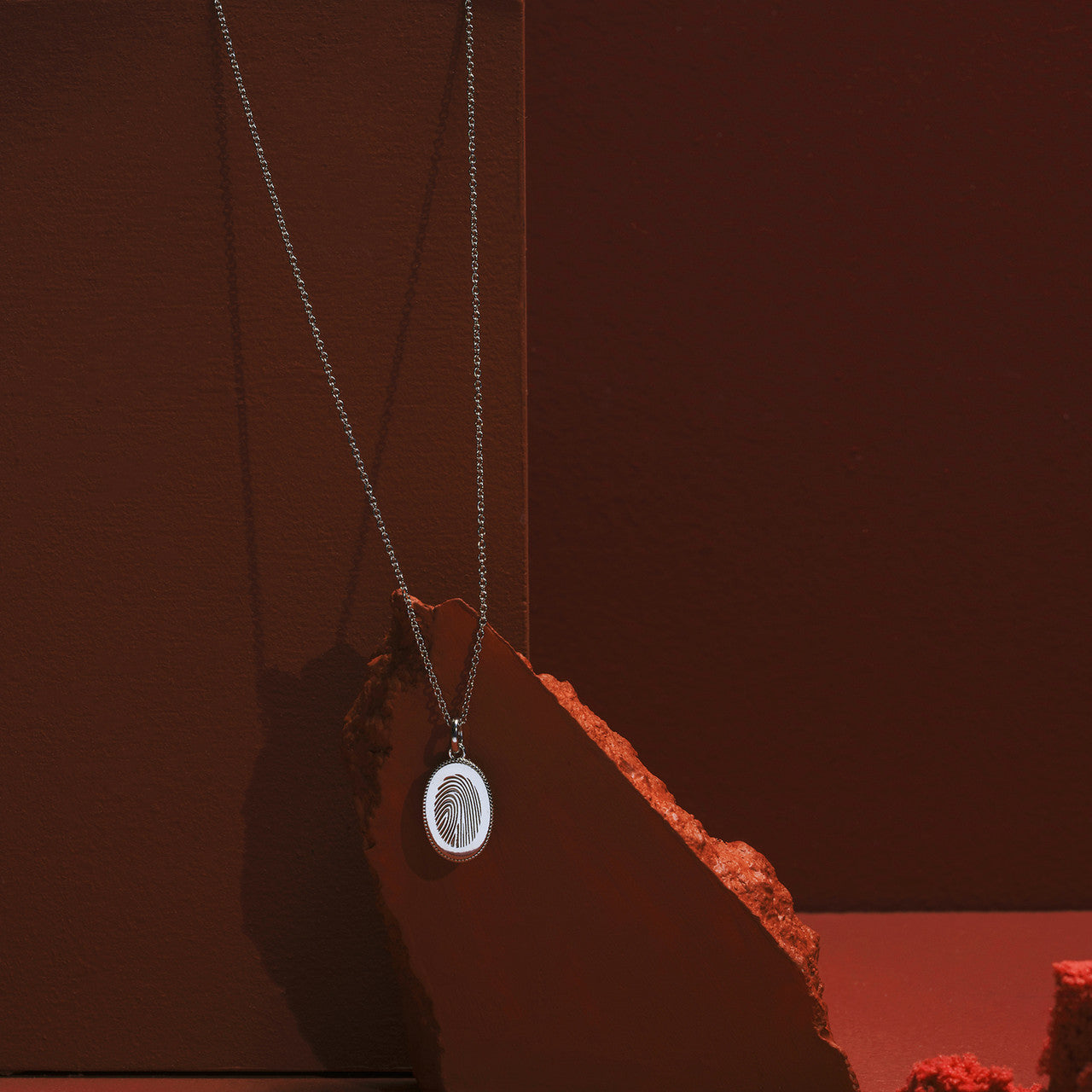 Star Shield Reversible Silver and Gold Necklace