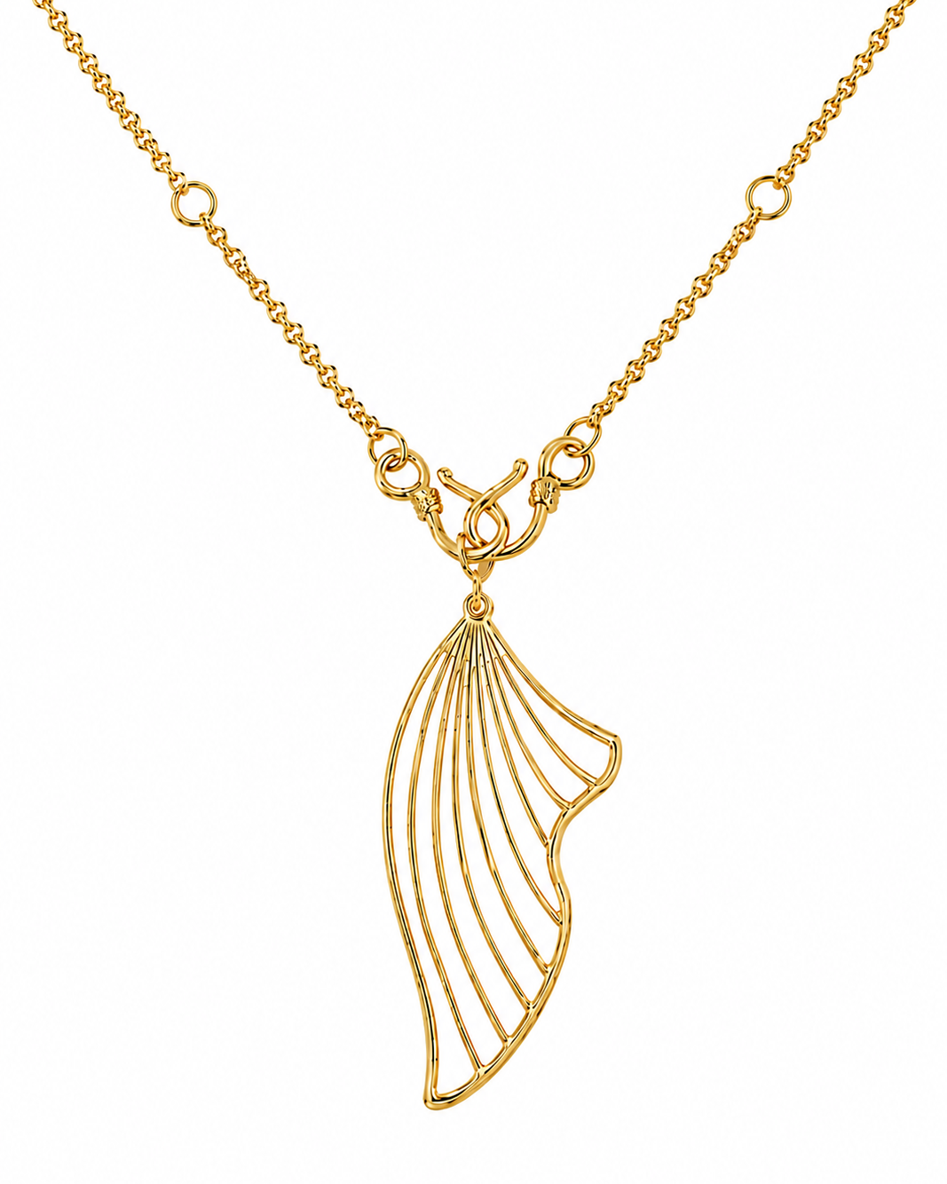 Convertible Tidal Fish Fin Necklace