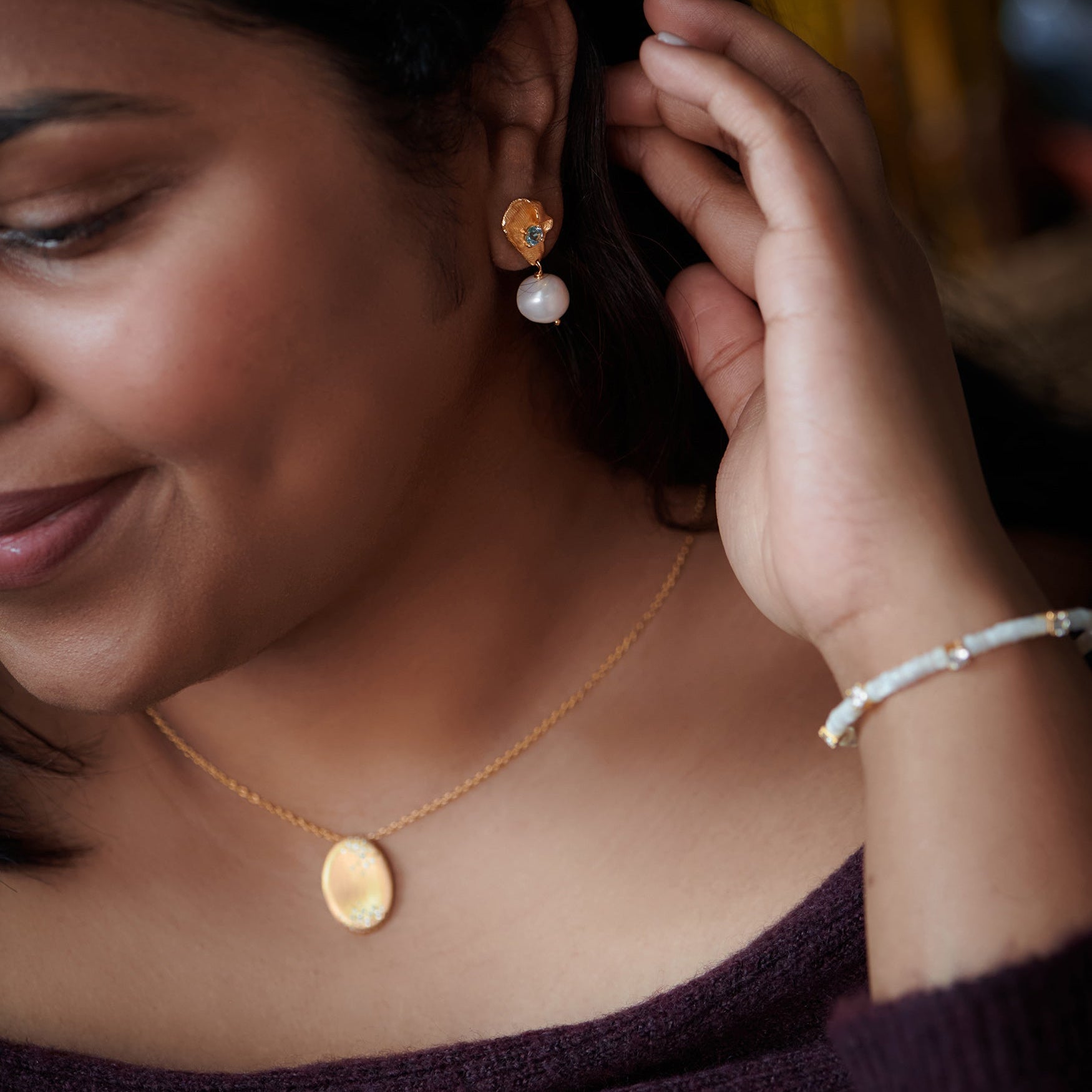 Toul Pearl Earrings