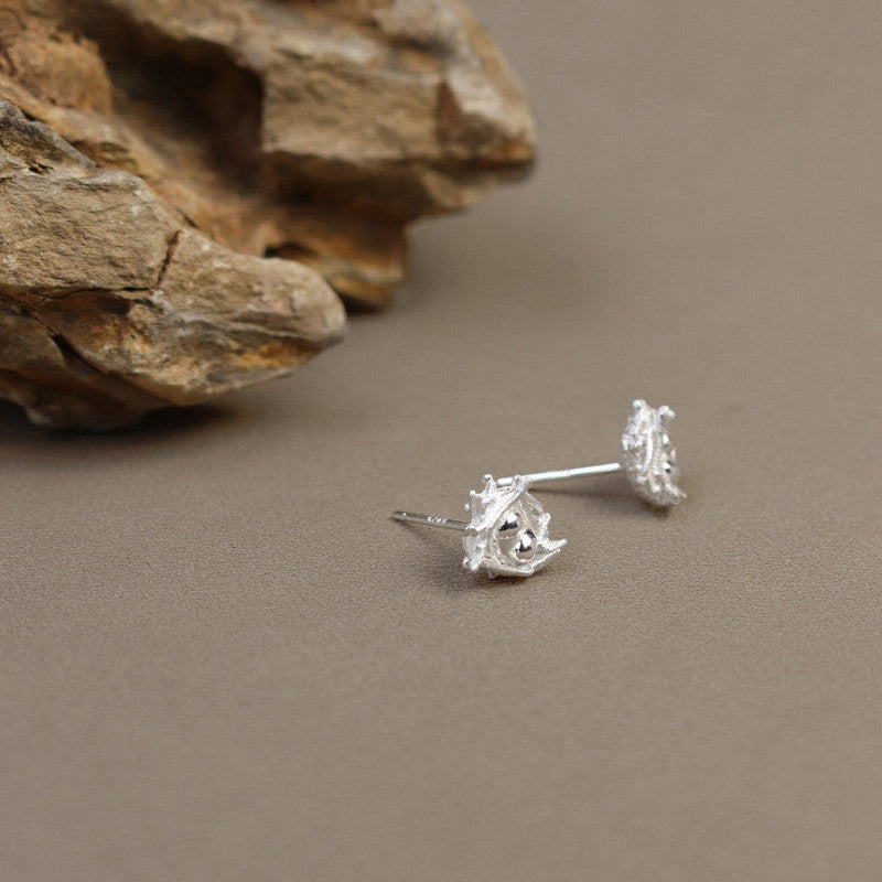 bird_nest_sterling_silver_stud_earrings_botanic_garden