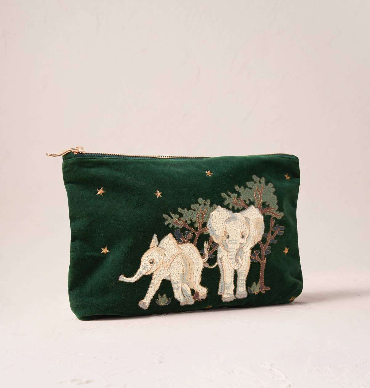 Elizabeth Scarlett Baby Elephants Conservation Collection Everyday Pouch
