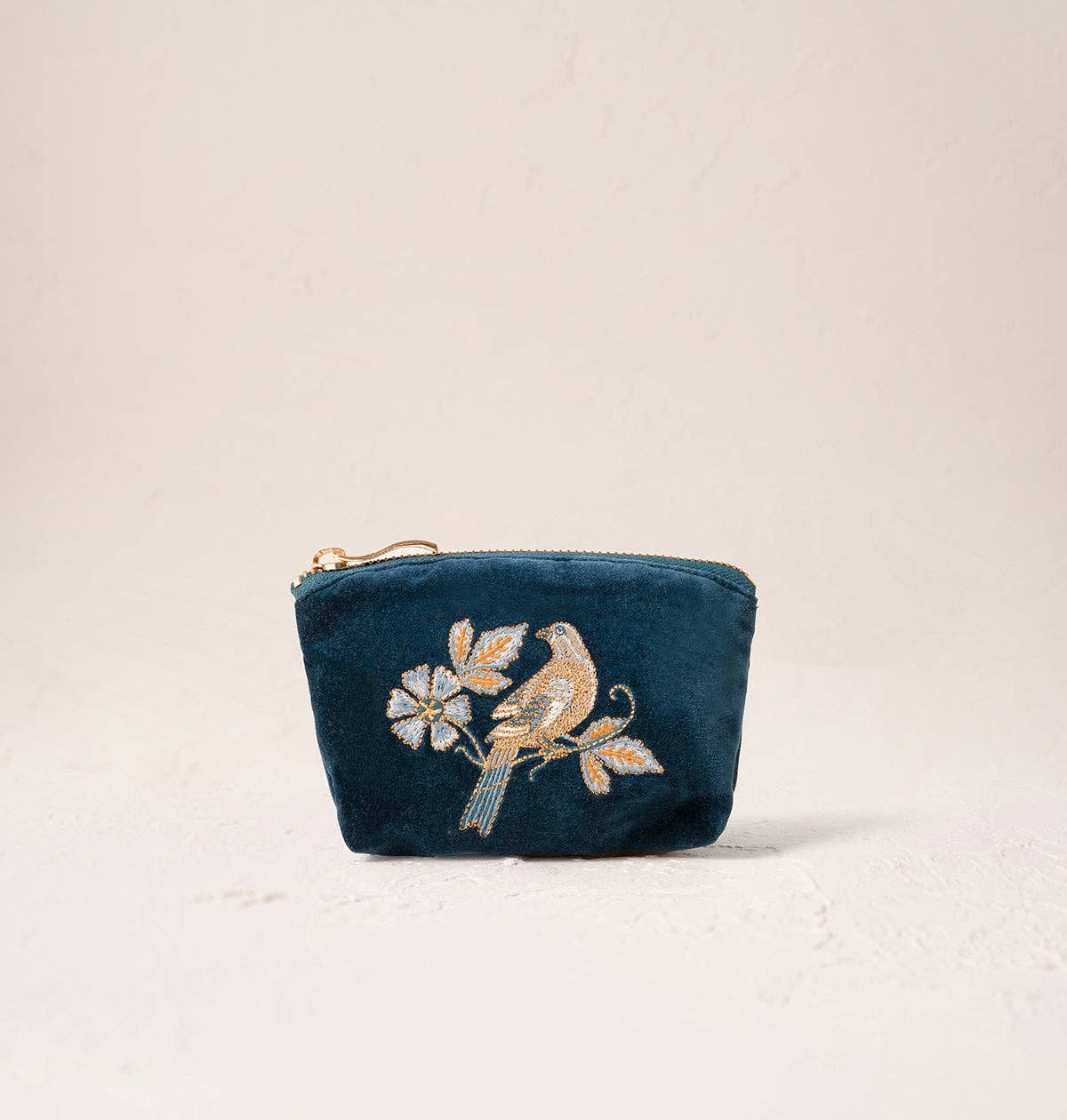 Botanical Birds Coin Purse