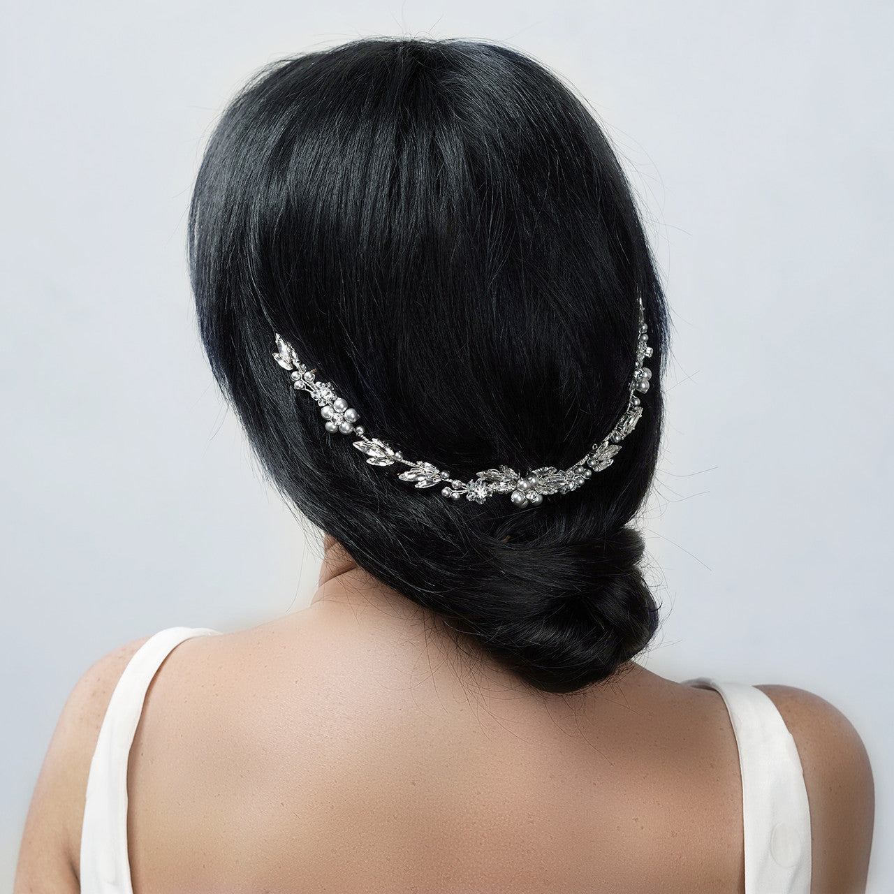 handmade_bridal_hair_vine_diamante_flowers_leafy_floral_wedding_romantic_vintage