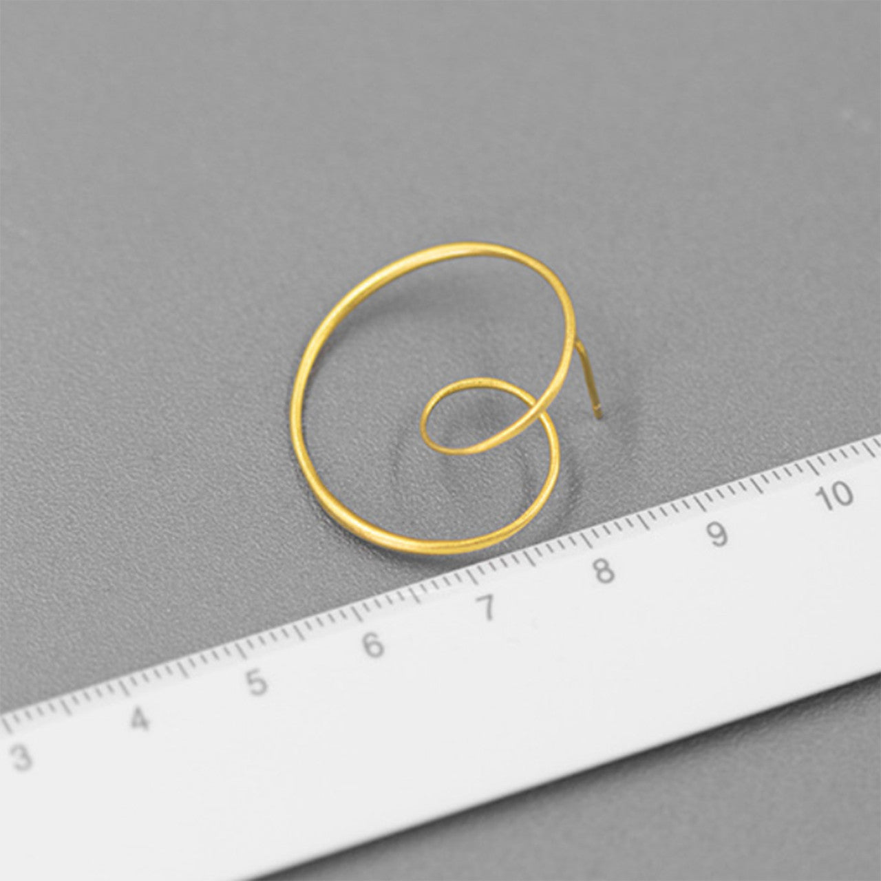 Sterling Silver Or Gold Plated Round Road Circle Earrings