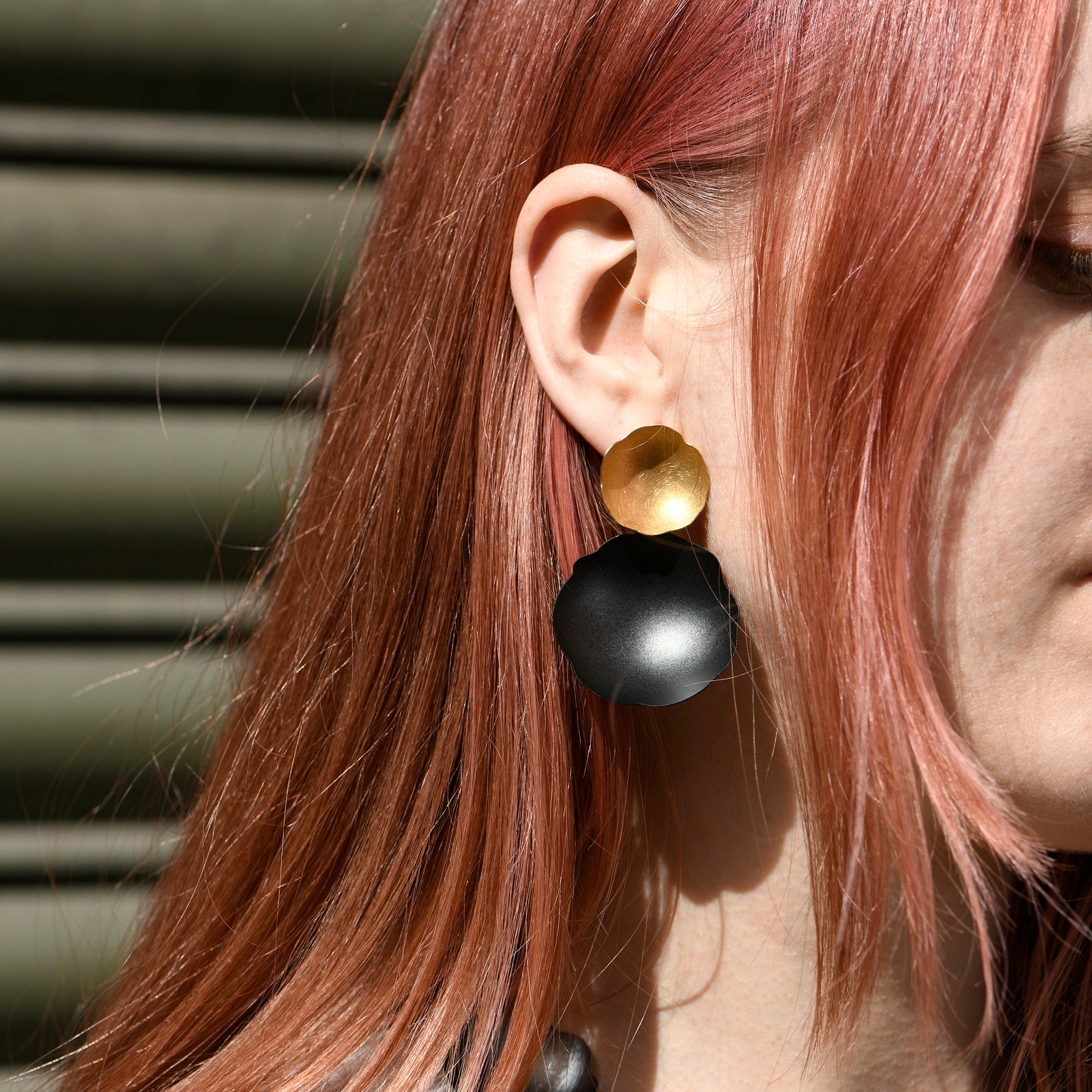 Eggshells Oxidised Silver and Gold Set