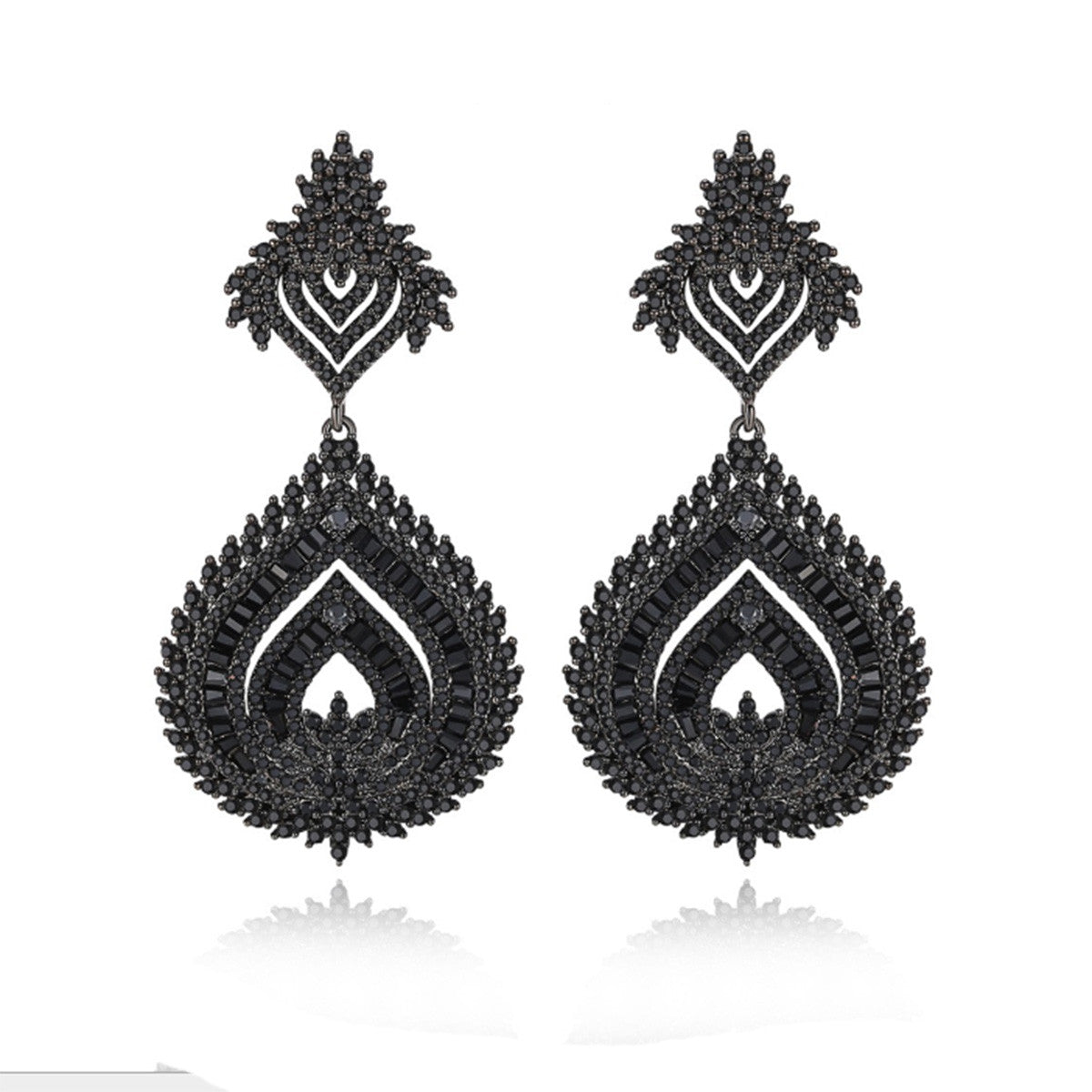 bridal_jewellery_earrings_statement_art_deco_vintage_rustic_large_wedding_black