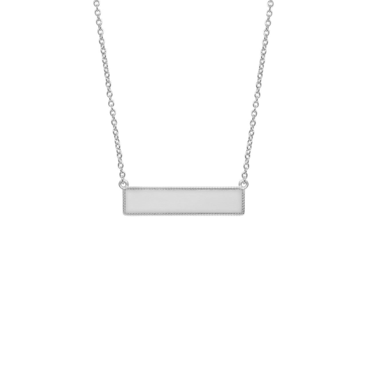 Facade of Balance Reversible Silver Necklace Facade of Balance Reversible Silver Necklace