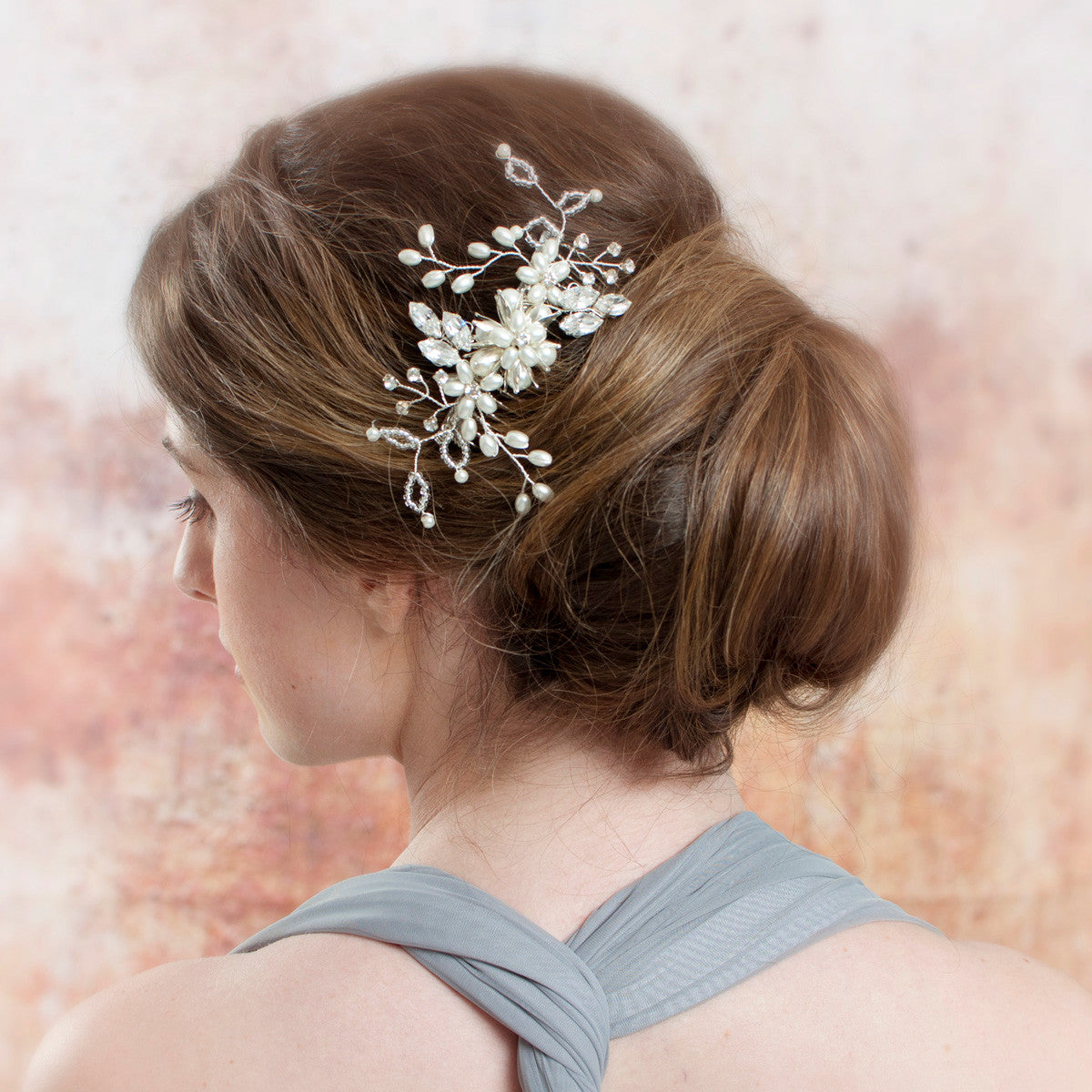 Jared Handmade Statement Hair Comb Modelling Shoot