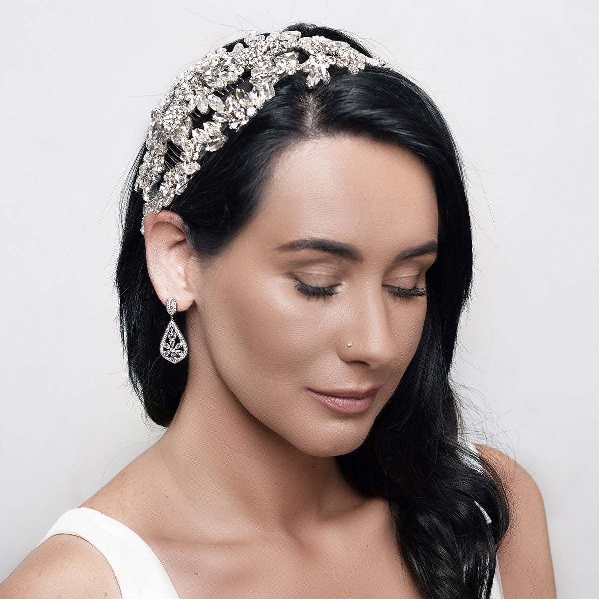 Red_handmade_bridal_hair_accessories_Michelle_Corringham_statement_large_headpiece_sparkly