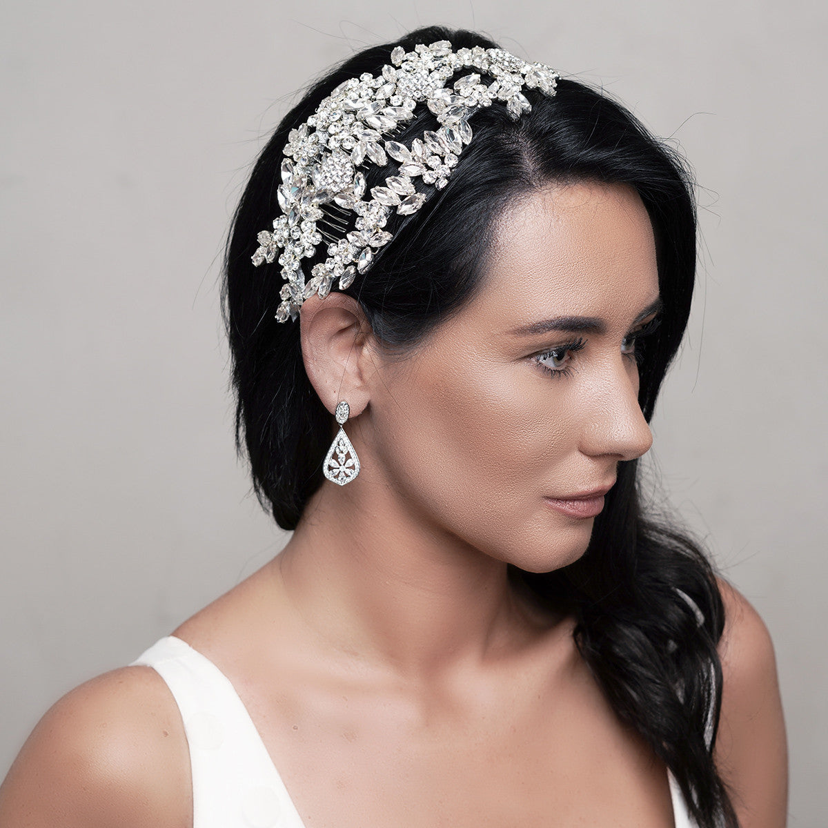 Red_handmade_bridal_hair_accessories_Michelle_Corringham_statement_large_headpiece_sparkly