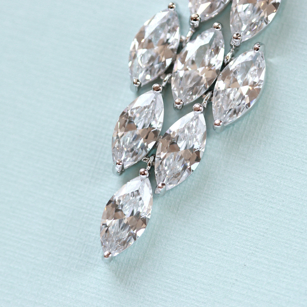 Zelma Statement Crystal Earrings