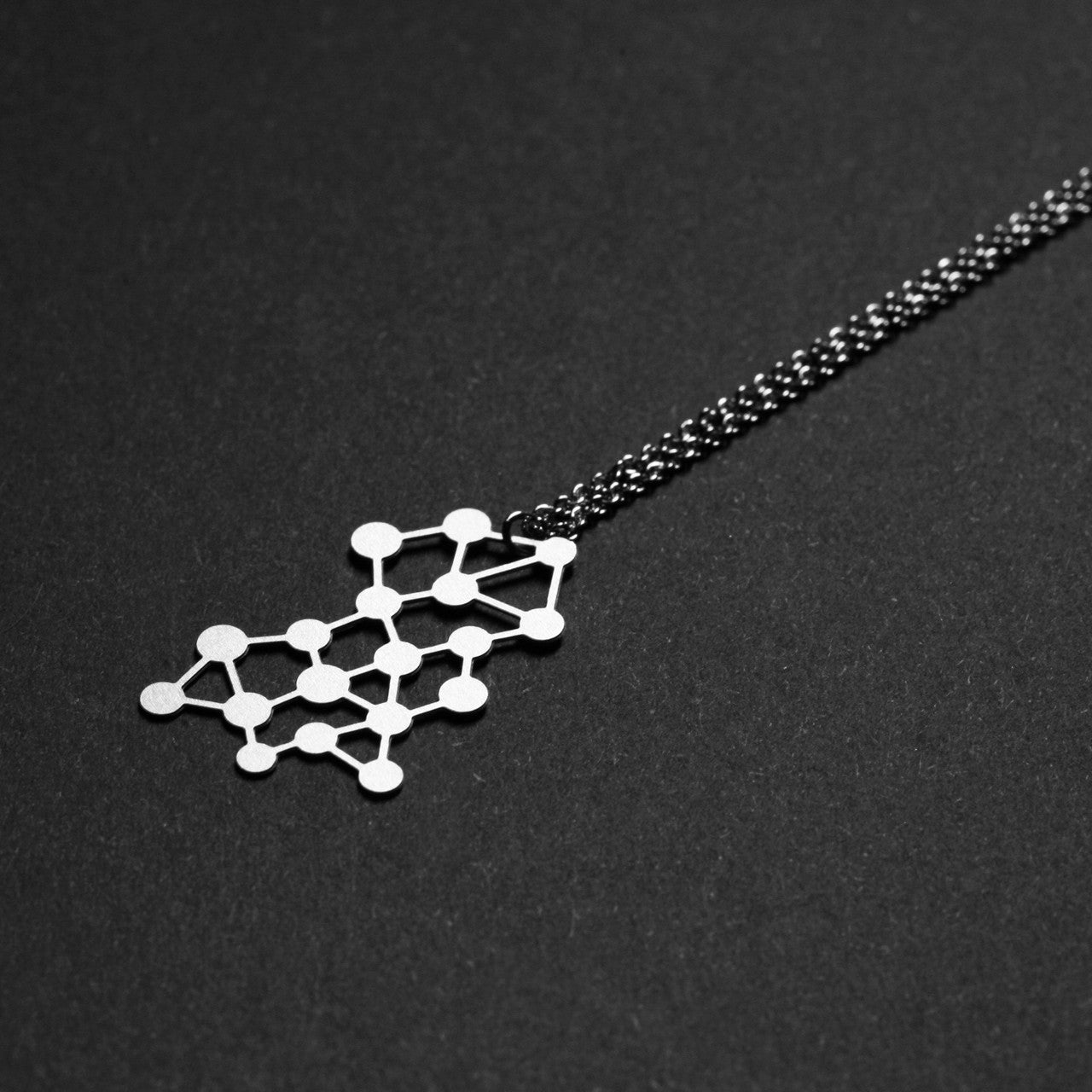 Moorigin_laser_cut_jewellery_stainless_steel_dots_pendant_necklace_lightweight_jewellery