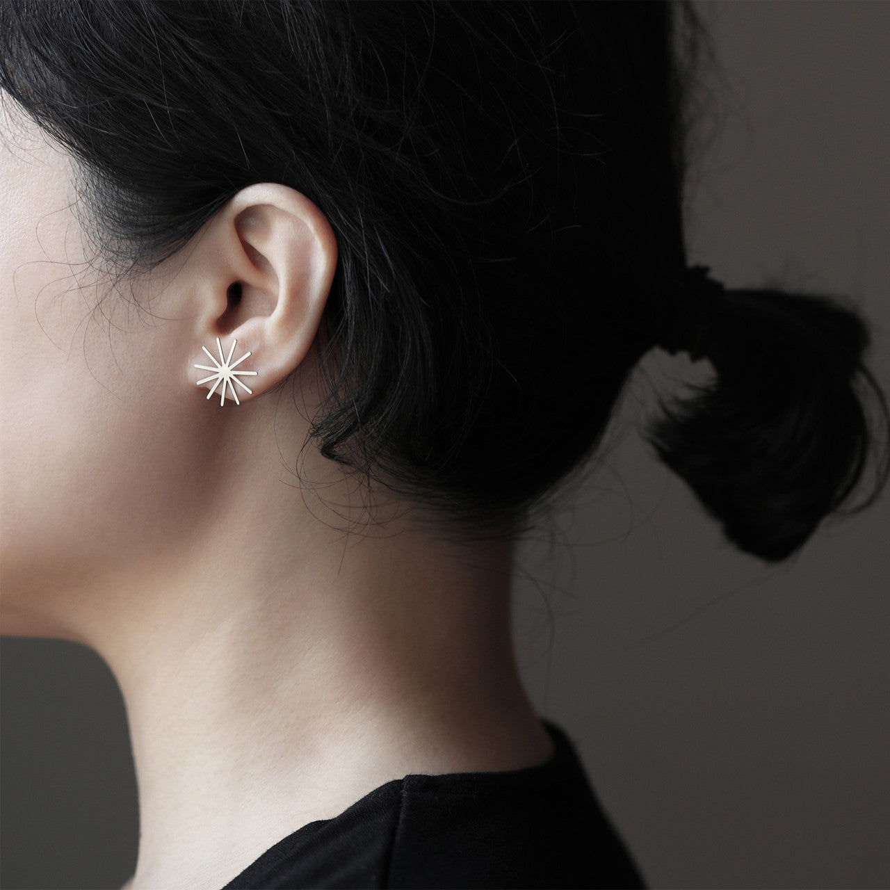 Moorigin_laser_cut_jewellery_stainless_steel_earrings_studs_paper_reed_stars_snowflake