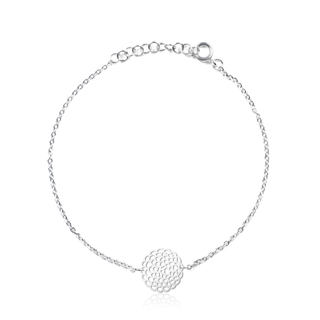 Dahlia Bracelet - Silver
