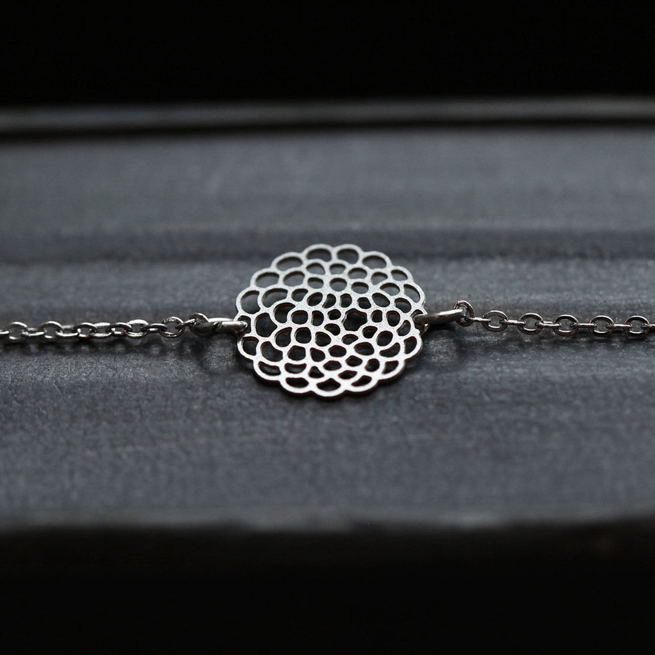 Dahlia Bracelet - Silver