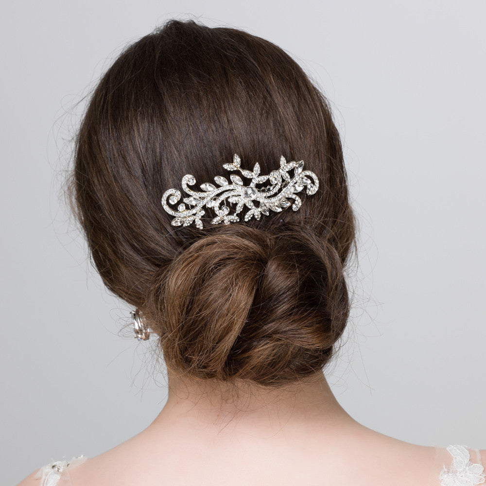 'Sasha Great Gatsby' Vintage Inspired Diamante Wedding Hair Comb