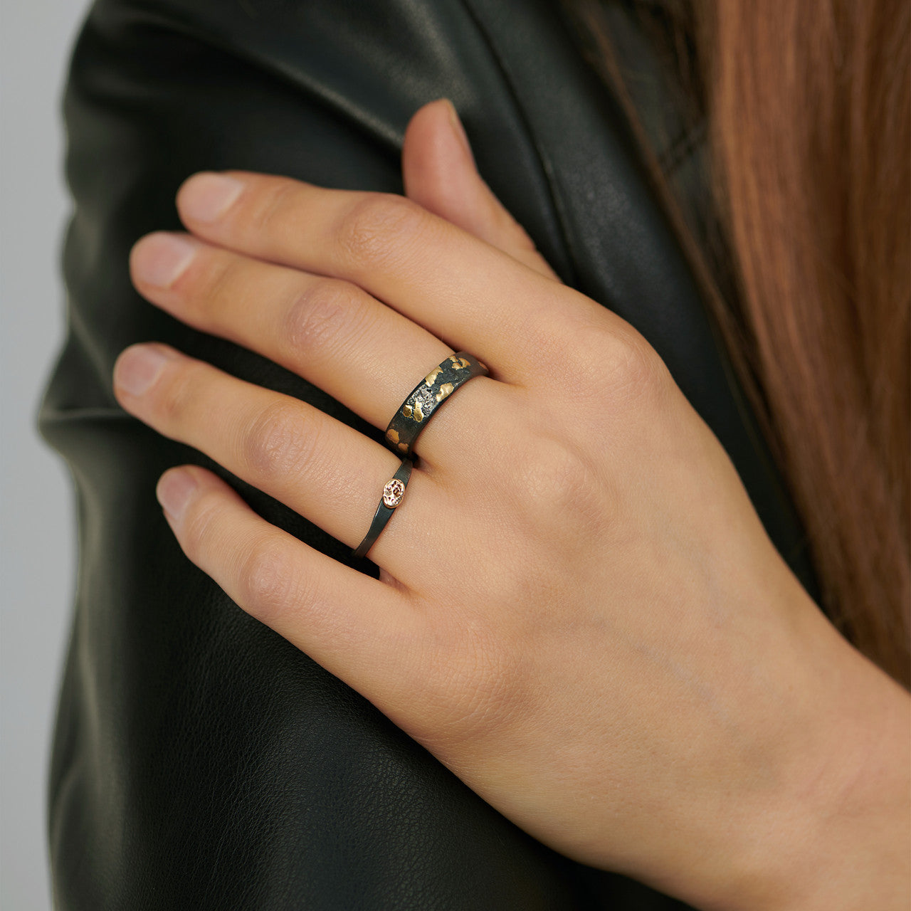 Slim rose gold ring shop