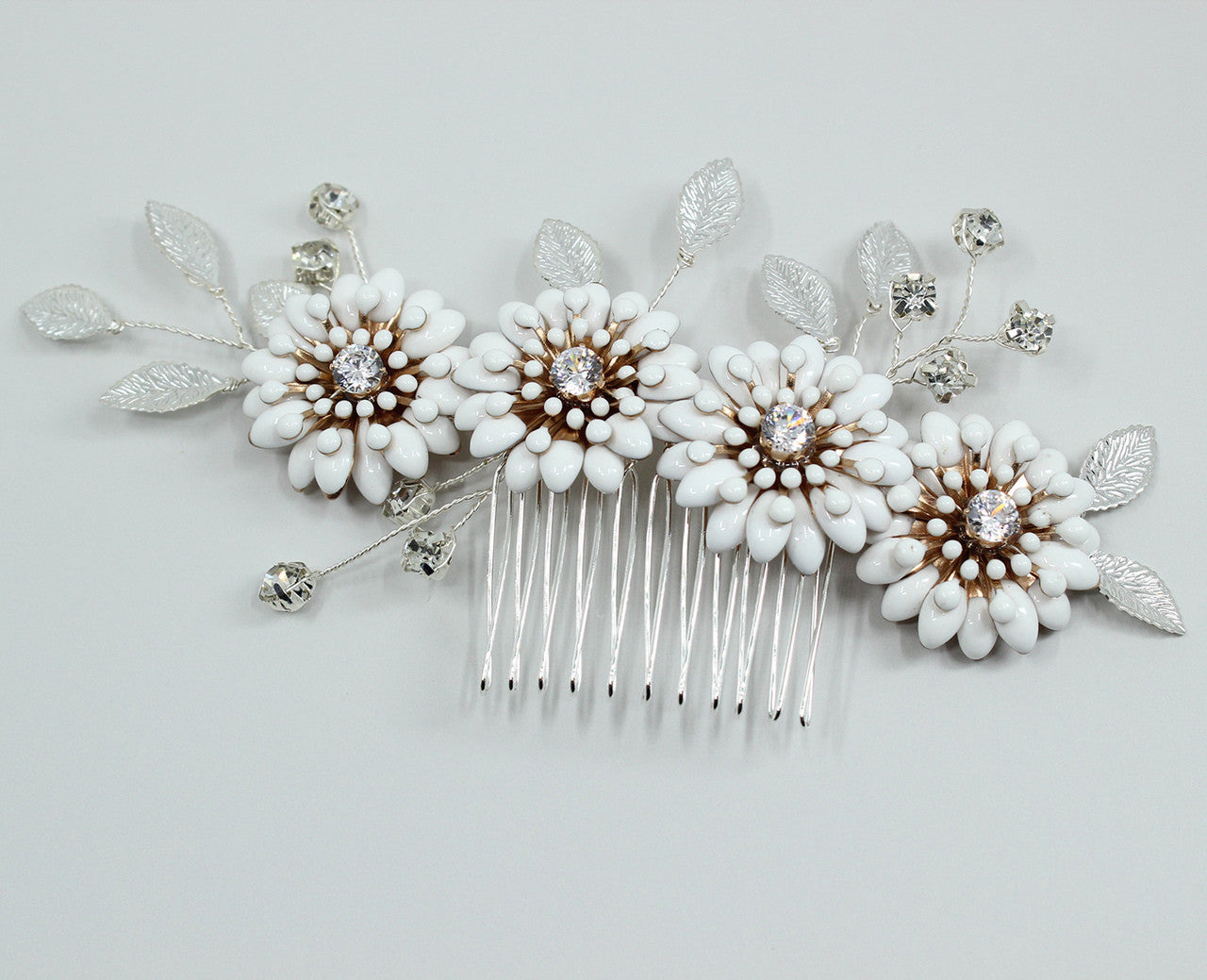 hair_comb_bridal_hair_accessories_wedding_accessories_floral_flowery_leafy_silver_bohemian_rustic