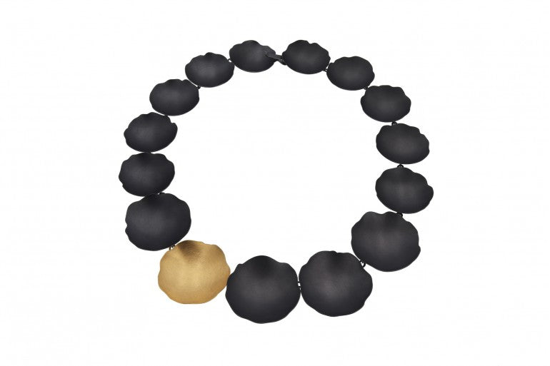 Eggshells Oxidised Silver and Gold Set