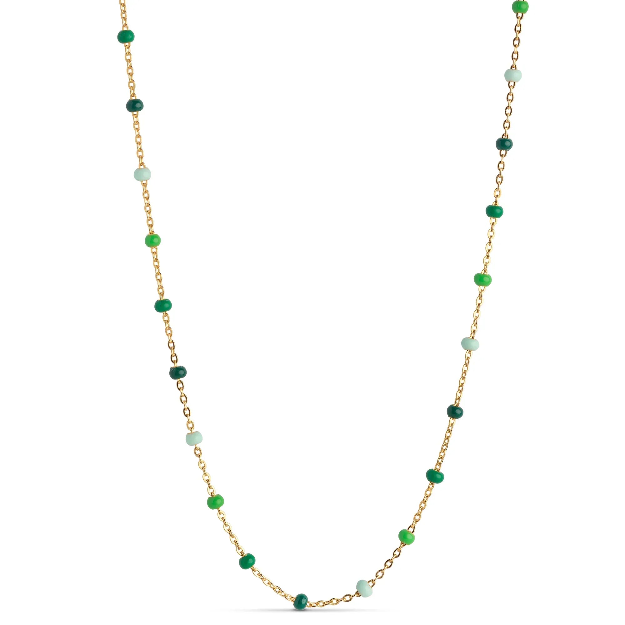 Lola Necklace - Green Spring