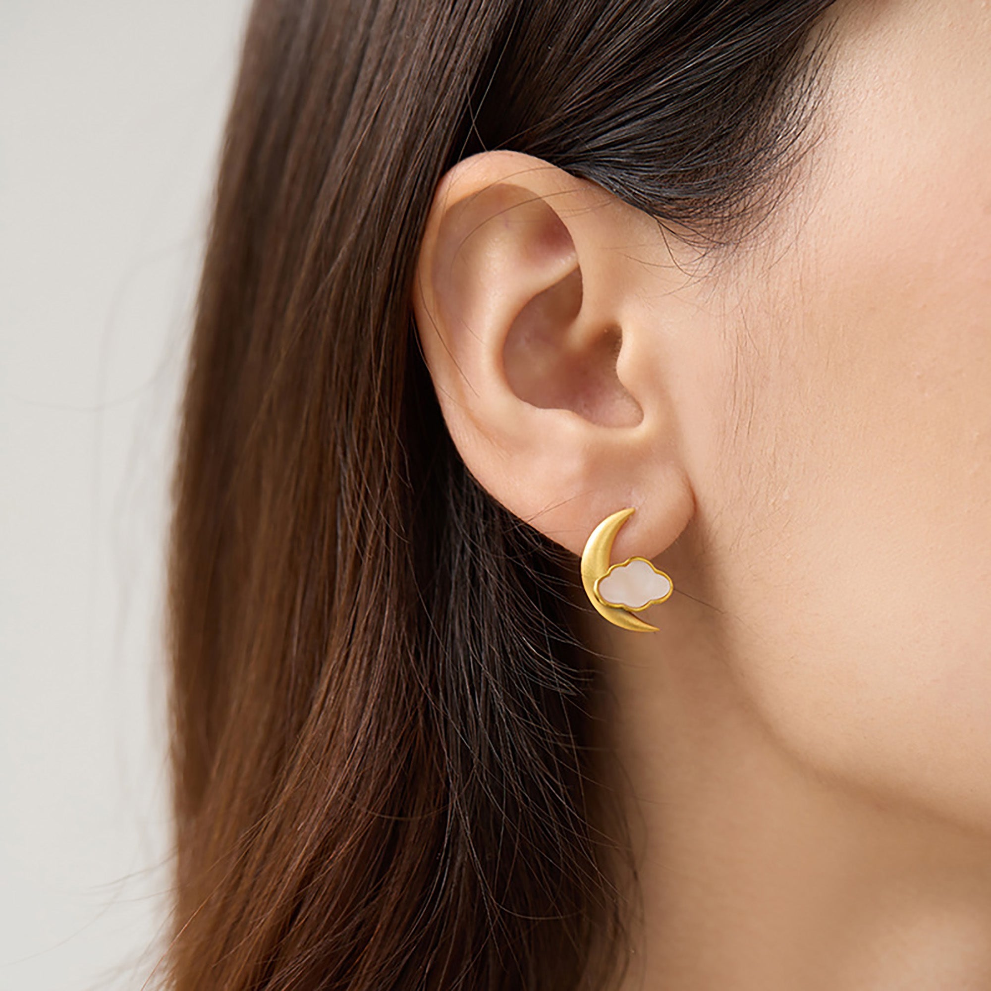 Cloudy Night Earrings