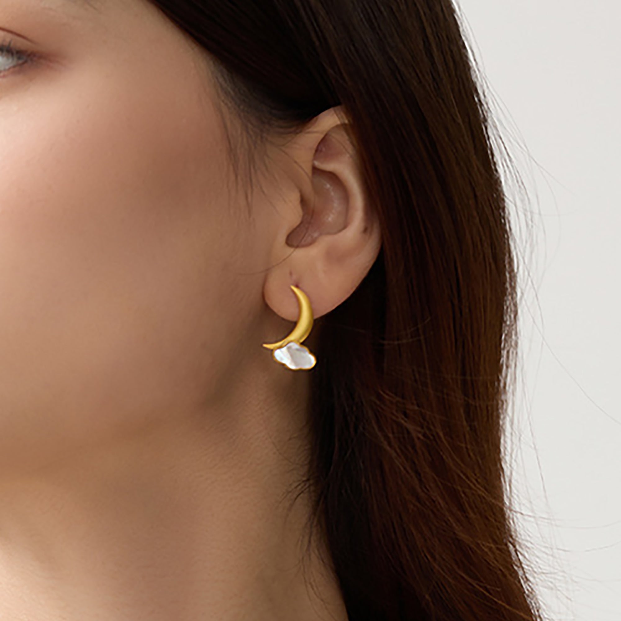 Cloudy Night Earrings