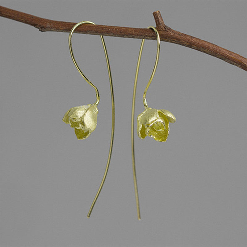 Small Jasmine Flower Earrings